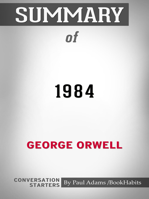 Upplýsingar um Summary of 1984 eftir Paul Adams - Biðlisti